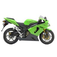 Verkleidung Ninja ZX6R 2005-2006