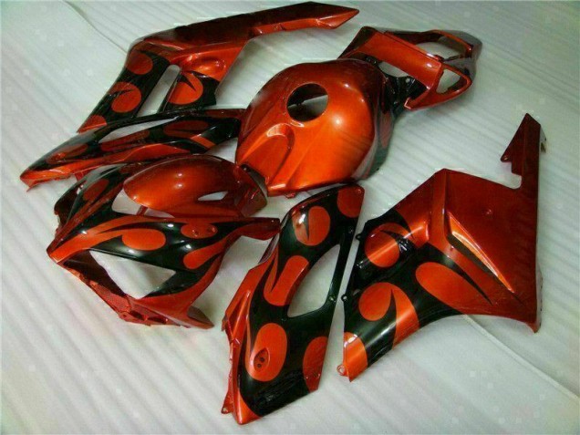 CBR 1000 RR 2004-2005 Motorrad Verkleidung - Orange Schwarz