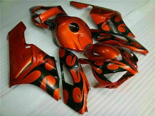 CBR 1000 RR 2004-2005 Motorrad Verkleidung - Orange Schwarz