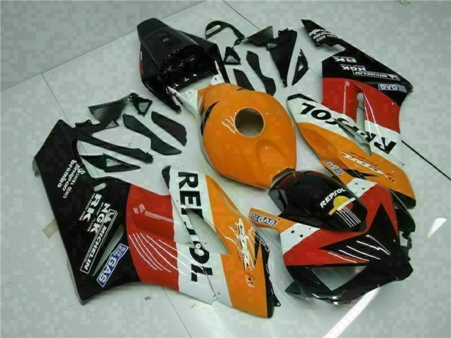 CBR 1000 RR 2004-2005 Motorrad Verkleidung - Orange Schwarz Repsol CBR 1000 RR 2004-2005 Motorrad Verkleidung - Orange Schwarz Repsol