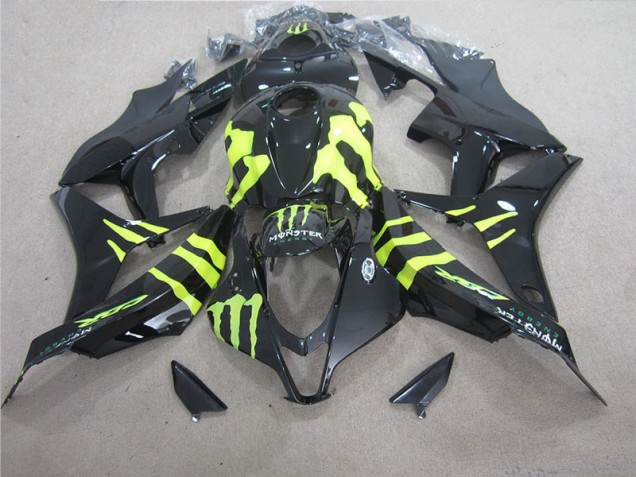 CBR 1000 RR 2004-2005 Motorrad Verkleidung - Schwarz Grünes Monster CBR 1000 RR 2004-2005 Motorrad Verkleidung - Schwarz Grünes Monster