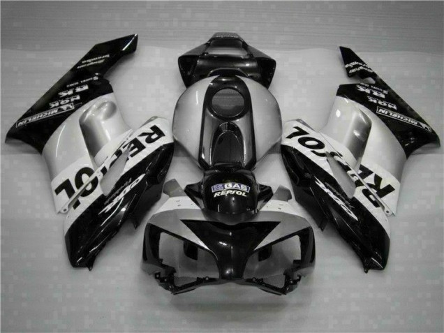 CBR 1000 RR 2004-2005 Motorrad Verkleidung - Schwarz Silber Repsol CBR 1000 RR 2004-2005 Motorrad Verkleidung - Schwarz Silber Repsol