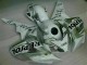 CBR 1000 RR 2004-2005 Motorrad Verkleidung - Silber Repsol CBR 1000 RR 2004-2005 Motorrad Verkleidung - Silber Repsol