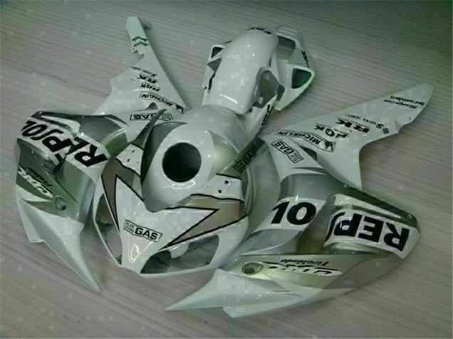 CBR 1000 RR 2004-2005 Motorrad Verkleidung - Silber Repsol CBR 1000 RR 2004-2005 Motorrad Verkleidung - Silber Repsol