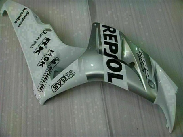 CBR 1000 RR 2004-2005 Motorrad Verkleidung - Silber Repsol CBR 1000 RR 2004-2005 Motorrad Verkleidung - Silber Repsol