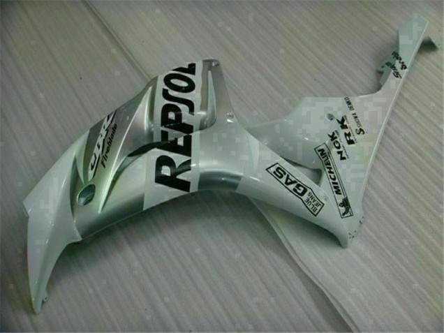 CBR 1000 RR 2004-2005 Motorrad Verkleidung - Silber Repsol CBR 1000 RR 2004-2005 Motorrad Verkleidung - Silber Repsol