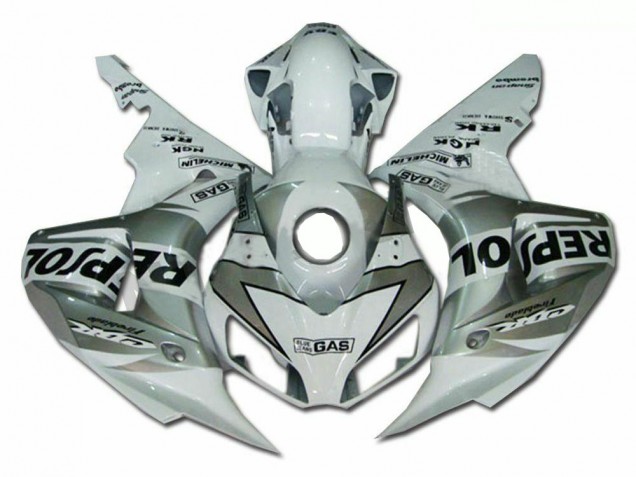 CBR 1000 RR 2004-2005 Motorrad Verkleidung - Silber Repsol CBR 1000 RR 2004-2005 Motorrad Verkleidung - Silber Repsol
