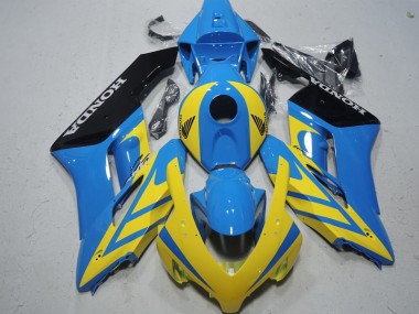 CBR 1000 RR 2004-2005 Motorrad Verkleidungen - Blau Gelb