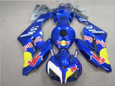 CBR 1000 RR 2004-2005 Motorrad Verkleidungen - Blau Rot Bull