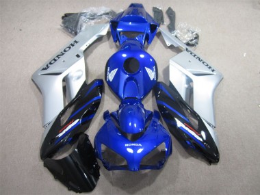 CBR 1000 RR 2004-2005 Motorrad Verkleidungen - Blau Silber Schwarz