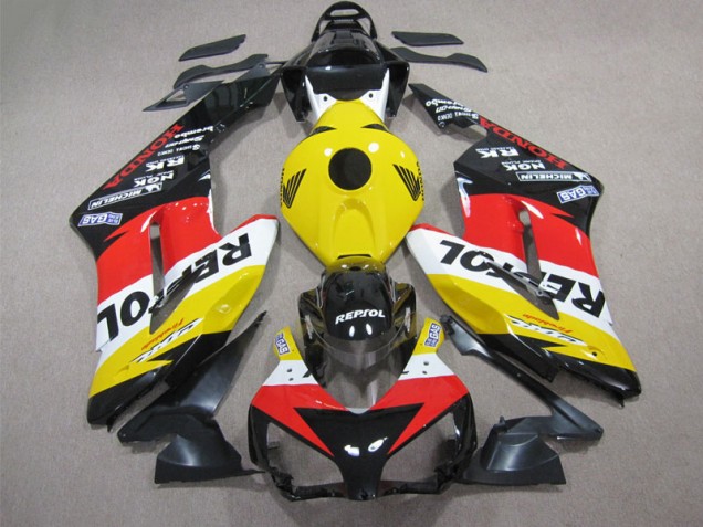 CBR 1000 RR 2004-2005 Motorrad Verkleidungen - Gelb Rot Repsol CBR 1000 RR 2004-2005 Motorrad Verkleidungen - Gelb Rot Repsol