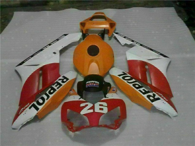 CBR 1000 RR 2004-2005 Motorrad Verkleidungen - Orange Rot Repsol 26 CBR 1000 RR 2004-2005 Motorrad Verkleidungen - Orange Rot Repsol 26