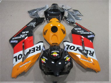 CBR 1000 RR 2004-2005 Motorrad Verkleidungen - Orange Rot Repsol