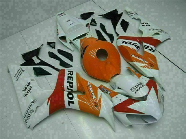 CBR 1000 RR 2004-2005 Motorrad Verkleidungen - Orange Weiß Repsol CBR 1000 RR 2004-2005 Motorrad Verkleidungen - Orange Weiß Repsol