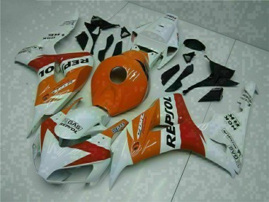 CBR 1000 RR 2004-2005 Motorrad Verkleidungen - Orange Weiß Repsol