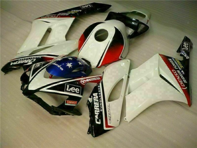 CBR 1000 RR 2004-2005 Motorrad Verkleidungen & Plastik - Weiß Schwarz CBR 1000 RR 2004-2005 Motorrad Verkleidungen & Plastik - Weiß Schwarz