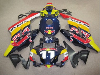 CBR 1000 RR 2004-2005 Motorrad Verkleidungen - Rot Bull 11 Repsol