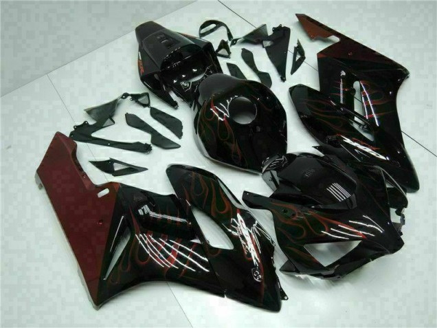 CBR 1000 RR 2004-2005 Motorrad Verkleidungen - Rot Flamme CBR 1000 RR 2004-2005 Motorrad Verkleidungen - Rot Flamme
