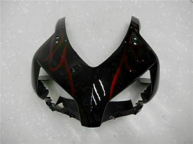 CBR 1000 RR 2004-2005 Motorrad Verkleidungen - Rot Flamme Schwarz CBR 1000 RR 2004-2005 Motorrad Verkleidungen - Rot Flamme Schwarz