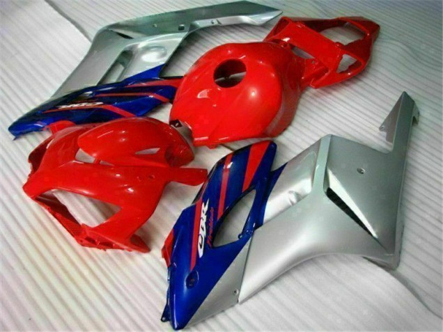 CBR 1000 RR 2004-2005 Motorrad Verkleidungen - Rot Silber Blau CBR 1000 RR 2004-2005 Motorrad Verkleidungen - Rot Silber Blau
