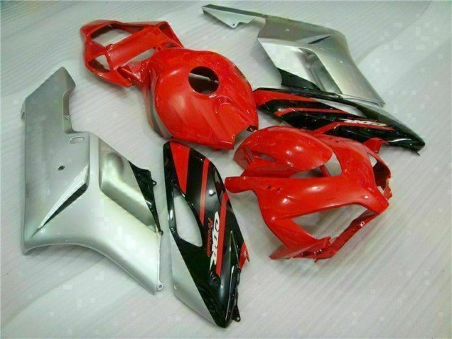 CBR 1000 RR 2004-2005 Motorrad Verkleidungen - Rot Silber CBR 1000 RR 2004-2005 Motorrad Verkleidungen - Rot Silber