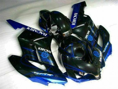 CBR 1000 RR 2004-2005 Motorrad Verkleidungen - Schwarz Blau