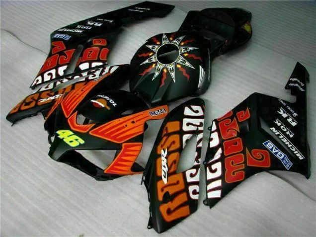 CBR 1000 RR 2004-2005 Motorrad Verkleidungen - Schwarz Orange CBR 1000 RR 2004-2005 Motorrad Verkleidungen - Schwarz Orange