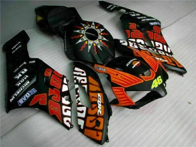 CBR 1000 RR 2004-2005 Motorrad Verkleidungen - Schwarz Orange CBR 1000 RR 2004-2005 Motorrad Verkleidungen - Schwarz Orange