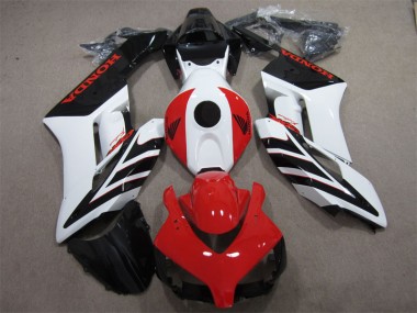 CBR 1000 RR 2004-2005 Motorrad Verkleidungen - Schwarz Rote Weiß