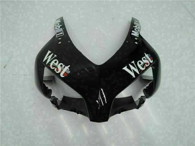 CBR 1000 RR 2004-2005 Motorrad Verkleidungen - Schwarz West CBR 1000 RR 2004-2005 Motorrad Verkleidungen - Schwarz West