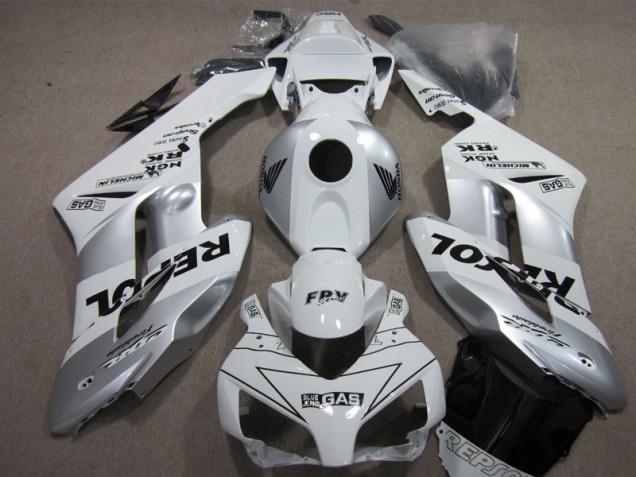 CBR 1000 RR 2004-2005 Motorrad Verkleidungen - Silber Repsol CBR 1000 RR 2004-2005 Motorrad Verkleidungen - Silber Repsol