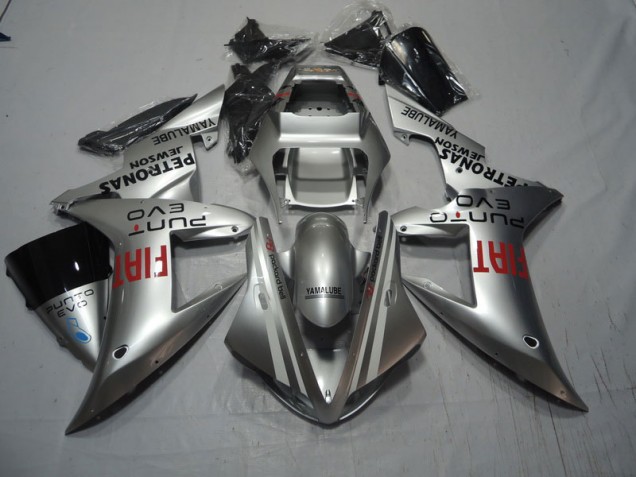 CBR 1000 RR 2004-2005 Motorrad Verkleidungen - Silber Rot Fiat CBR 1000 RR 2004-2005 Motorrad Verkleidungen - Silber Rot Fiat