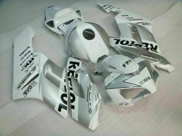 CBR 1000 RR 2004-2005 Motorrad Verkleidungen - Silber Weiß Repsol CBR 1000 RR 2004-2005 Motorrad Verkleidungen - Silber Weiß Repsol