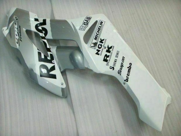 CBR 1000 RR 2004-2005 Motorrad Verkleidungen - Silber Weiß Repsol CBR 1000 RR 2004-2005 Motorrad Verkleidungen - Silber Weiß Repsol