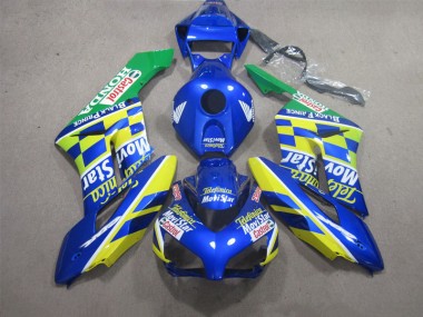 CBR 1000 RR 2004-2005 Motorrad Verkleidungen - Telefunica Movistar Castrol