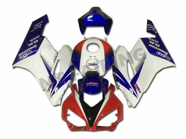 CBR 1000 RR 2004-2005 Motorrad Verkleidungen - Weiß Blau Rot CBR 1000 RR 2004-2005 Motorrad Verkleidungen - Weiß Blau Rot