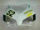 CBR 1000 RR 2004-2005 Motorrad Verkleidungen - Weiß Grün Hannspree 52 CBR 1000 RR 2004-2005 Motorrad Verkleidungen - Weiß Grün Hannspree 52