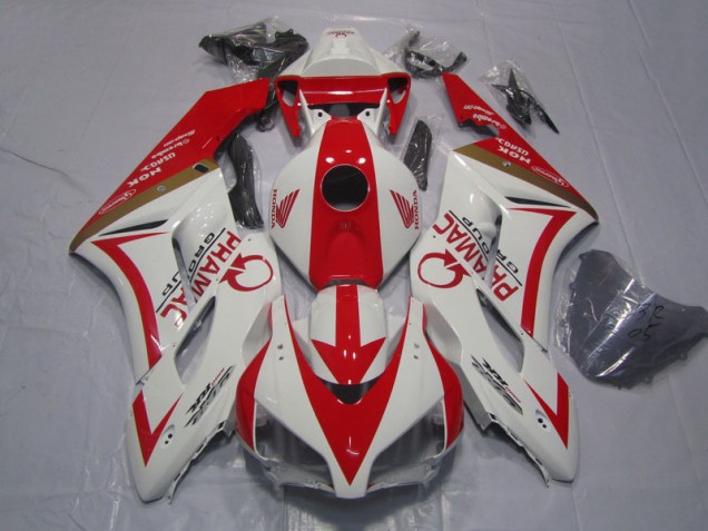CBR 1000 RR 2004-2005 Motorrad Verkleidungen - Weiß Rot PRAMAC CBR 1000 RR 2004-2005 Motorrad Verkleidungen - Weiß Rot PRAMAC