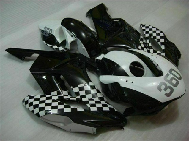 CBR 1000 RR 2004-2005 Motorrad Verkleidungen - Weiß Schwarz CBR 1000 RR 2004-2005 Motorrad Verkleidungen - Weiß Schwarz