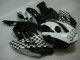 CBR 1000 RR 2004-2005 Motorrad Verkleidungen - Weiß Schwarz CBR 1000 RR 2004-2005 Motorrad Verkleidungen - Weiß Schwarz