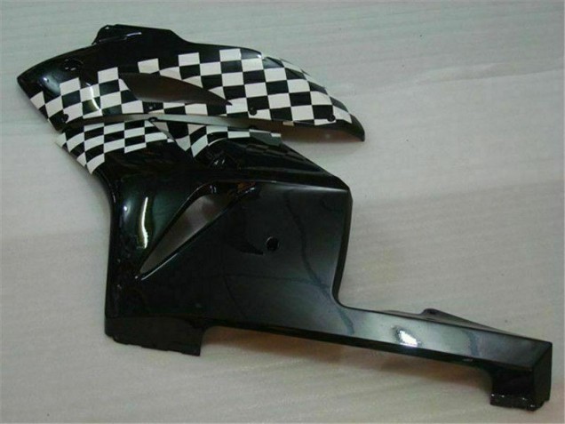 CBR 1000 RR 2004-2005 Motorrad Verkleidungen - Weiß Schwarz CBR 1000 RR 2004-2005 Motorrad Verkleidungen - Weiß Schwarz