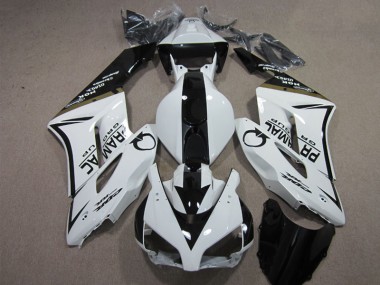 CBR 1000 RR 2004-2005 Motorrad Verkleidungen - Weiß Schwarz PRAMAC