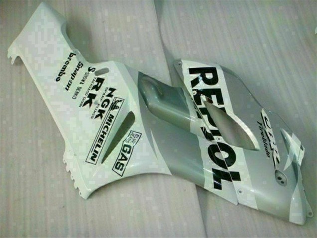 CBR 1000 RR 2004-2005 Motorrad Verkleidungen - Weiß Silber Repsol CBR 1000 RR 2004-2005 Motorrad Verkleidungen - Weiß Silber Repsol