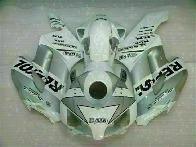 CBR 1000 RR 2004-2005 Motorrad Verkleidungen - Weiß Silber Repsol CBR 1000 RR 2004-2005 Motorrad Verkleidungen - Weiß Silber Repsol