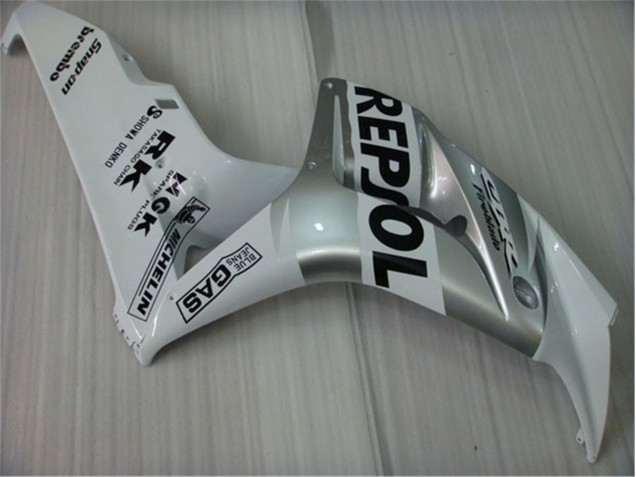 CBR 1000 RR 2004-2005 Motorrad Verkleidungen - Weiß Silber Schwarz Repsol CBR 1000 RR 2004-2005 Motorrad Verkleidungen - Weiß Silber Schwarz Repsol