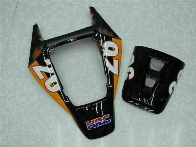 CBR 1000 RR 2004-2005 Motorrad Vollverkleidung - Orange Schwarz Repsol CBR 1000 RR 2004-2005 Motorrad Vollverkleidung - Orange Schwarz Repsol