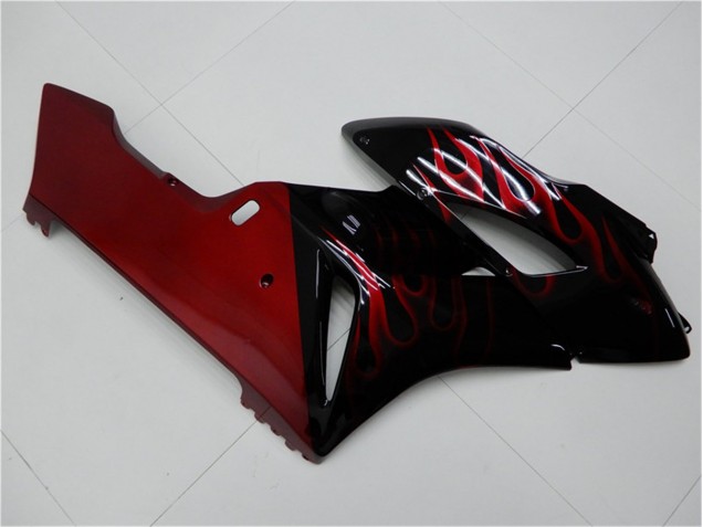 CBR 1000 RR 2004-2005 Motorrad Vollverkleidung - Rot Schwarz CBR 1000 RR 2004-2005 Motorrad Vollverkleidung - Rot Schwarz