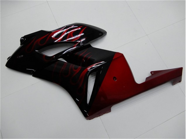 CBR 1000 RR 2004-2005 Motorrad Vollverkleidung - Rot Schwarz CBR 1000 RR 2004-2005 Motorrad Vollverkleidung - Rot Schwarz