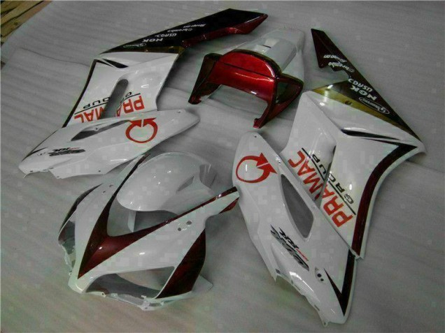 CBR 1000 RR 2004-2005 Motorrad Vollverkleidung - Weiß Rot CBR 1000 RR 2004-2005 Motorrad Vollverkleidung - Weiß Rot