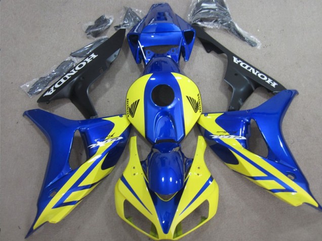 CBR 1000 RR 2006-2007 Motorrad Verkleidung - Blau Gelb CBR 1000 RR 2006-2007 Motorrad Verkleidung - Blau Gelb